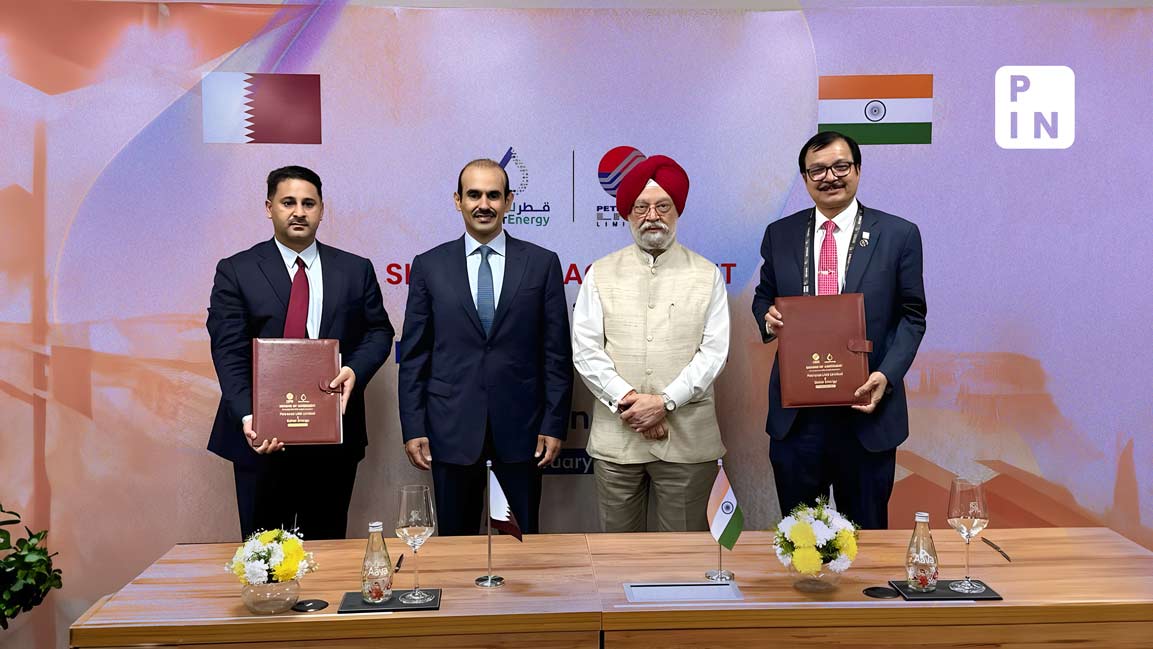 India Energy Week: Qatar, India ink $78 billion LNG deal